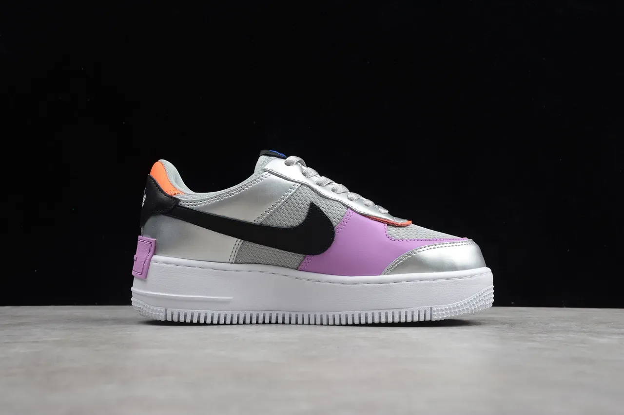 Nike Air Force 1 Multicolor Metallic Lifestyle Sneakers 12