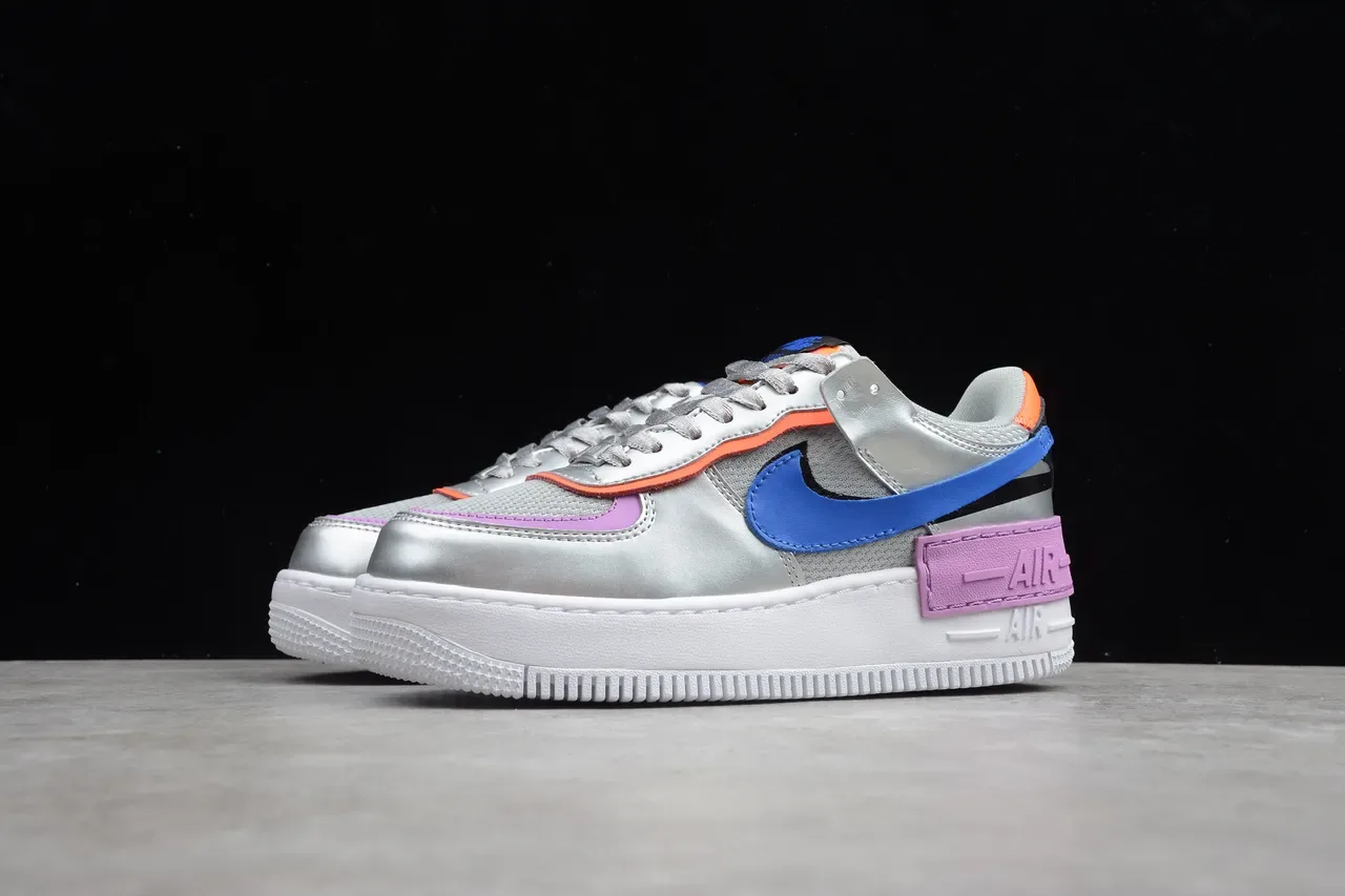 Nike Air Force 1 Multicolor Metallic Lifestyle Sneakers 13
