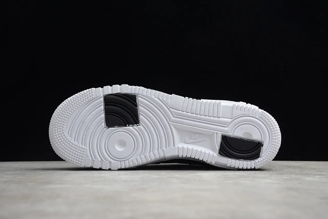 Nike Air Force 1 Pixel Black White Lifestyle Sneakers 3