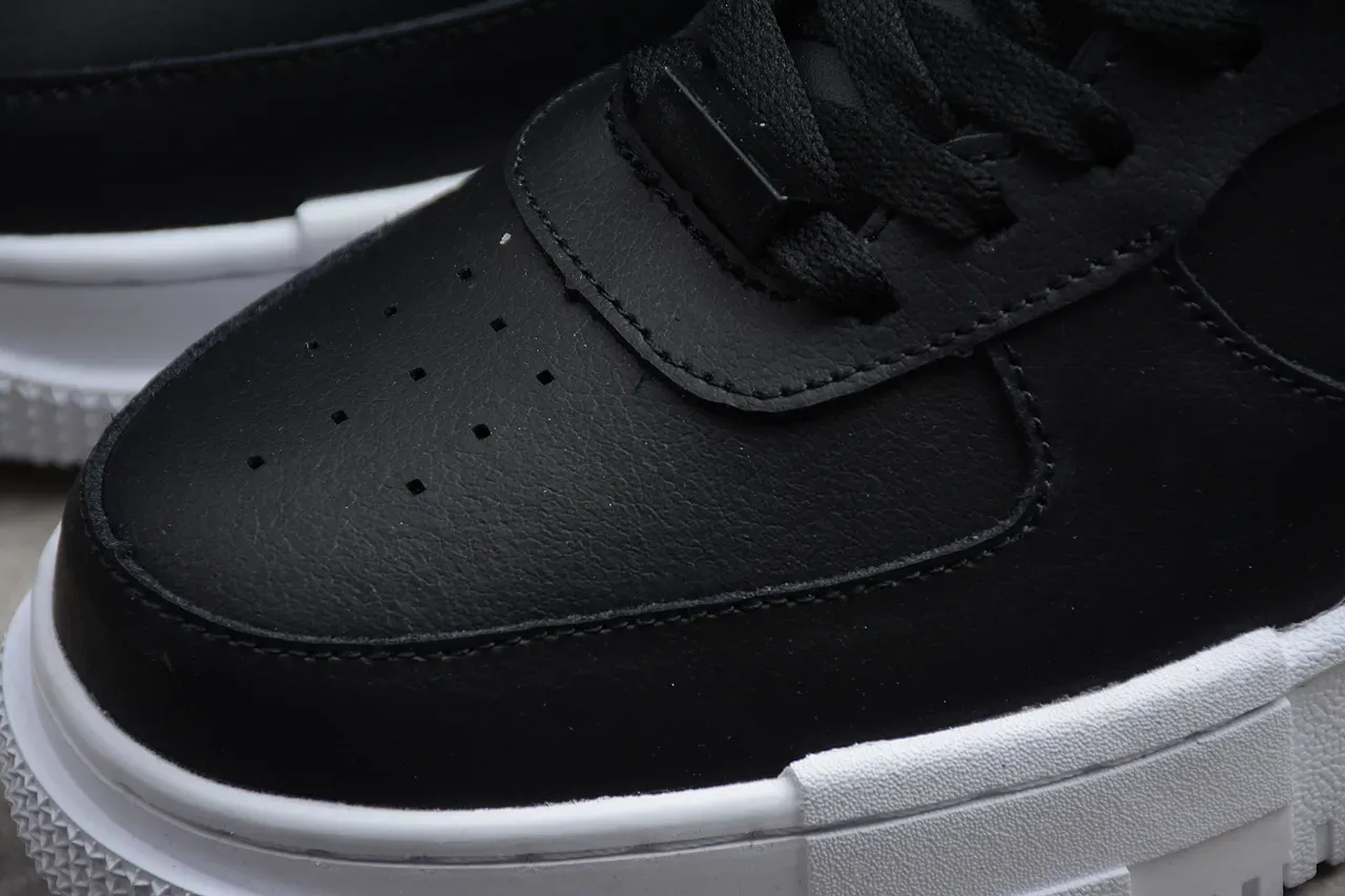 Nike Air Force 1 Pixel Black White Lifestyle Sneakers 12