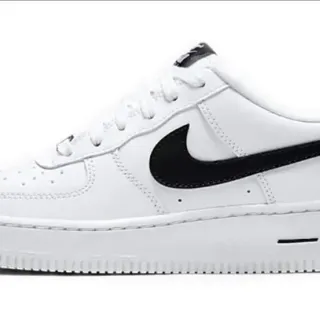 Nike Air Force 1 White Black Lifestyle Sneakers