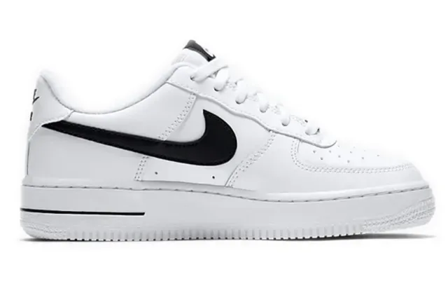 Nike Air Force 1 White Black Lifestyle Sneakers 6