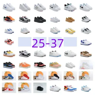 Nike Air Force 1 White Blue Pink Lifestyle Sneakers