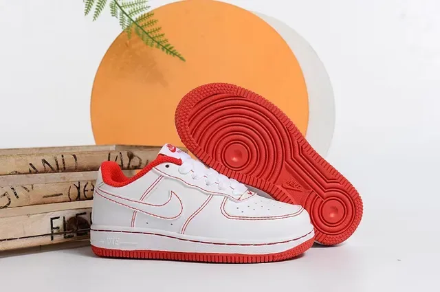 Nike Air Force 1 Branco Azul Rosa Tênis Lifestyle 9