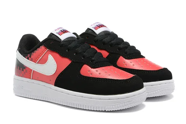 Nike Air Force 1 Branco Azul Rosa Tênis Lifestyle 14