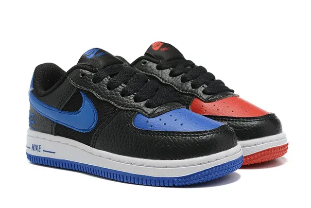 Nike Air Force 1 Branco Azul Rosa Tênis Lifestyle 16