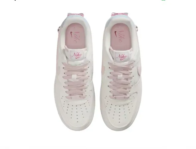 Nike Air Force 1 Branco Rosa Azul Borgonha Tênis Lifestyle 3