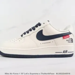 Nike Air Force 1 x Supreme x The North Face Off-White Navy জীবনধারা স্নিকার