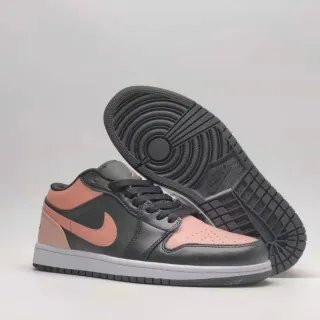 Nike Air Jordan 1 Low Black Peach 生活方式运动鞋