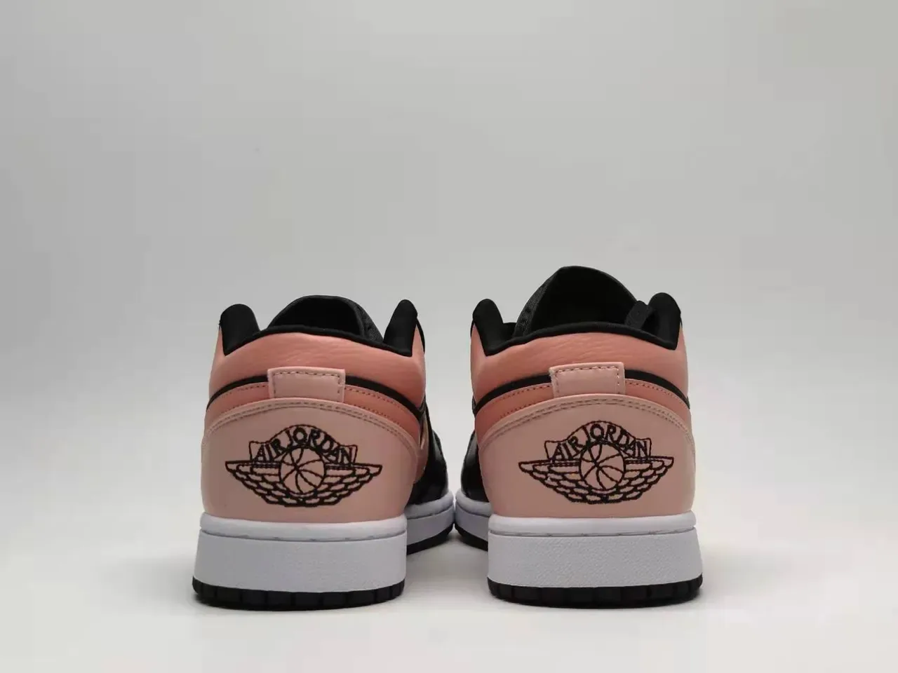 Nike Air Jordan 1 Low Black Peach Lifestyle Sneakers 3