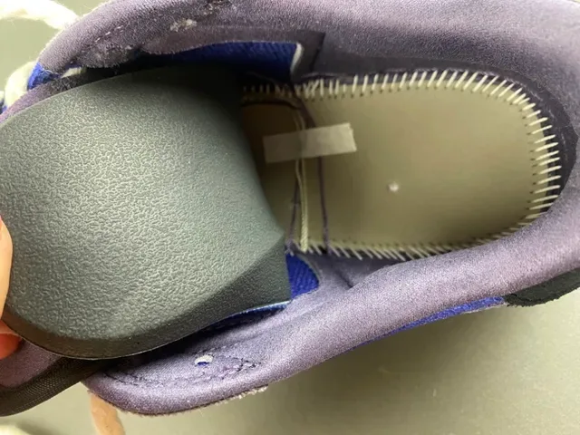 Nike Air Jordan 1 Low Patchwork Blue Purple Lifestyle Sneakers 8
