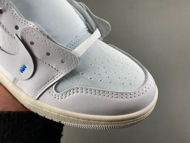 Nike Air Jordan 1 Off-White The Ten Chaussures de basketball gris clair 2