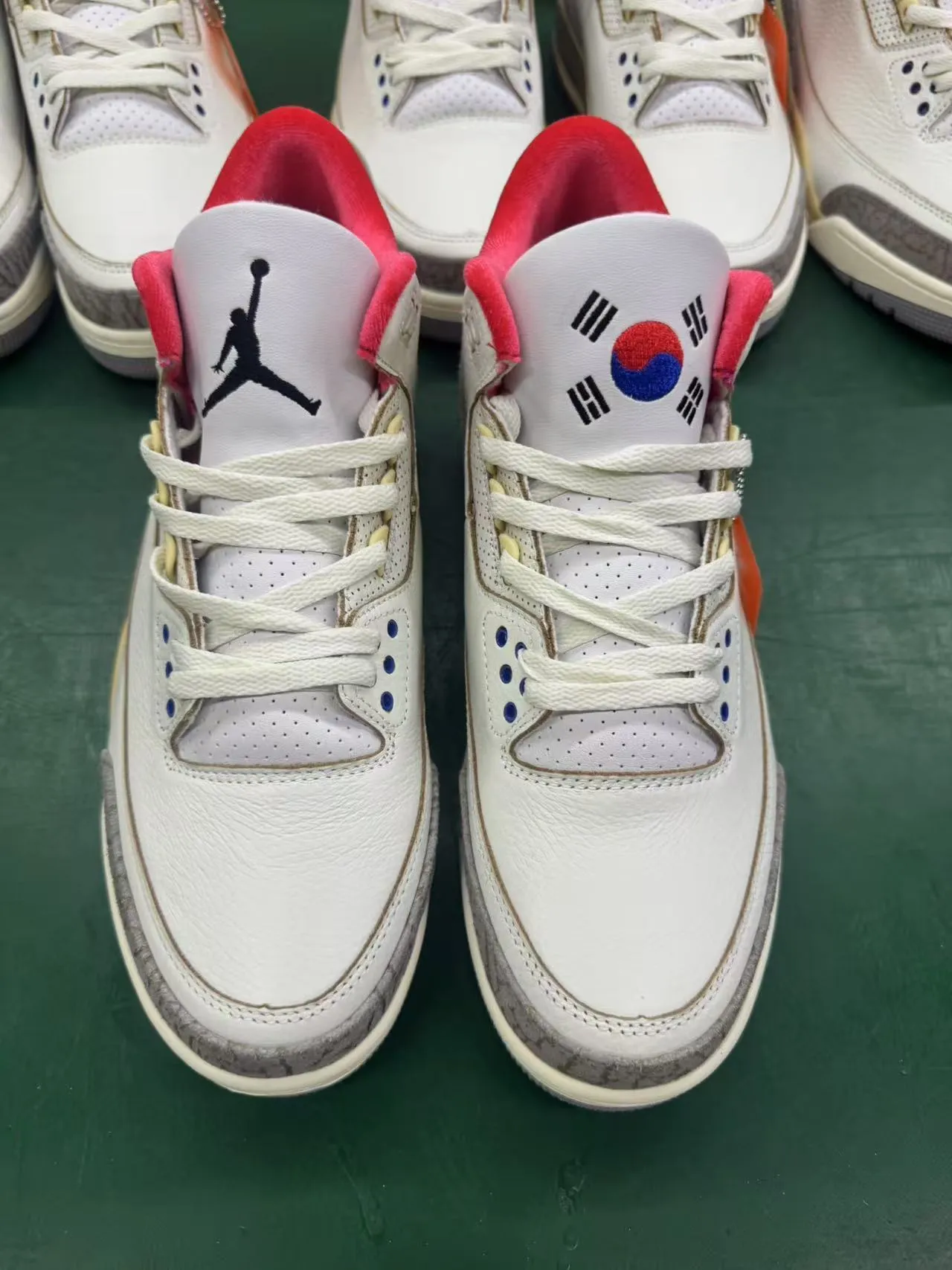 Nike Air Jordan 3 White Beige Elephant Print Basketball Shoes 12