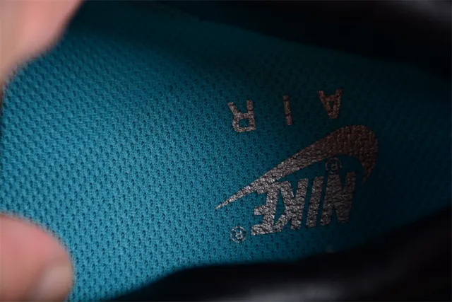 Nike Air Max 1 Black Turquoise Lifestyle Sneakers 5