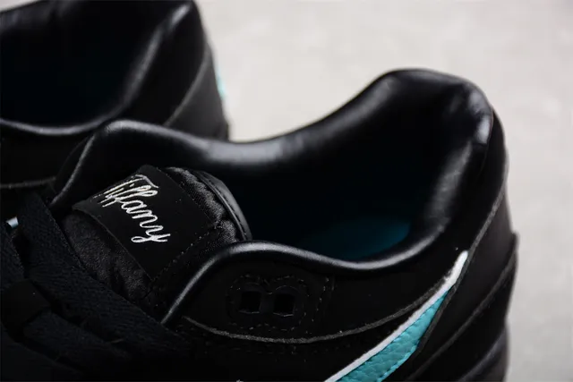Nike Air Max 1 Black Turquoise Lifestyle Sneakers 6