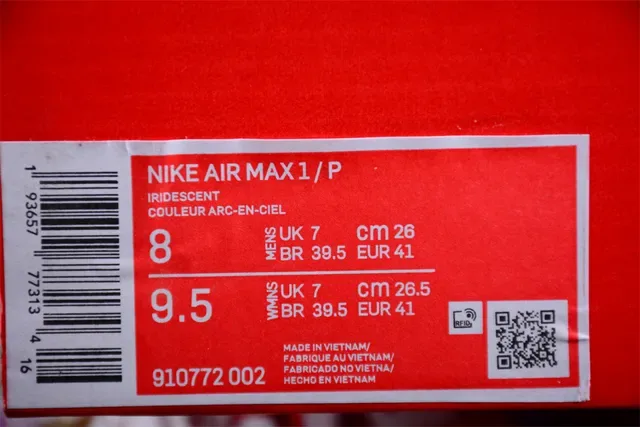 Nike Air Max 1 Multicolor Patchwork Lifestyle Sneakers 2