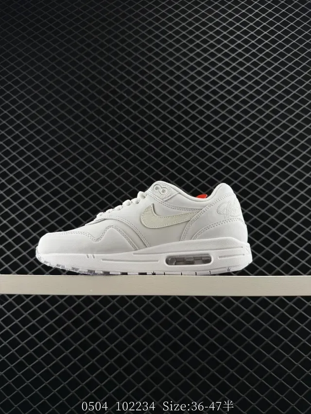 Nike Air Max 1 White Lifestyle Sneakers 6