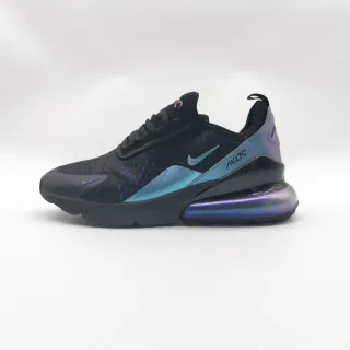 Nike Air Max 270 ब्लैक इरिडिसेंट ब्लू पर्पल रनिंग जूते