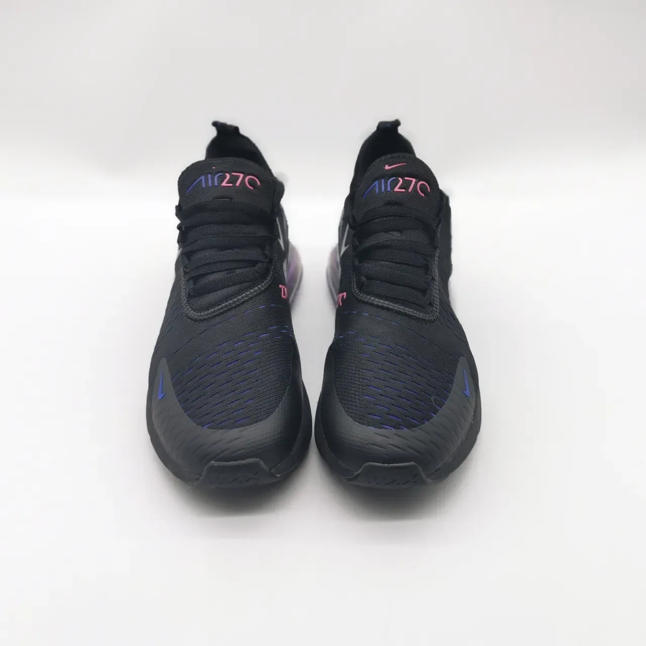 Nike Air Max 270 Noir Iridescent Bleu Violet Chaussures de course 5