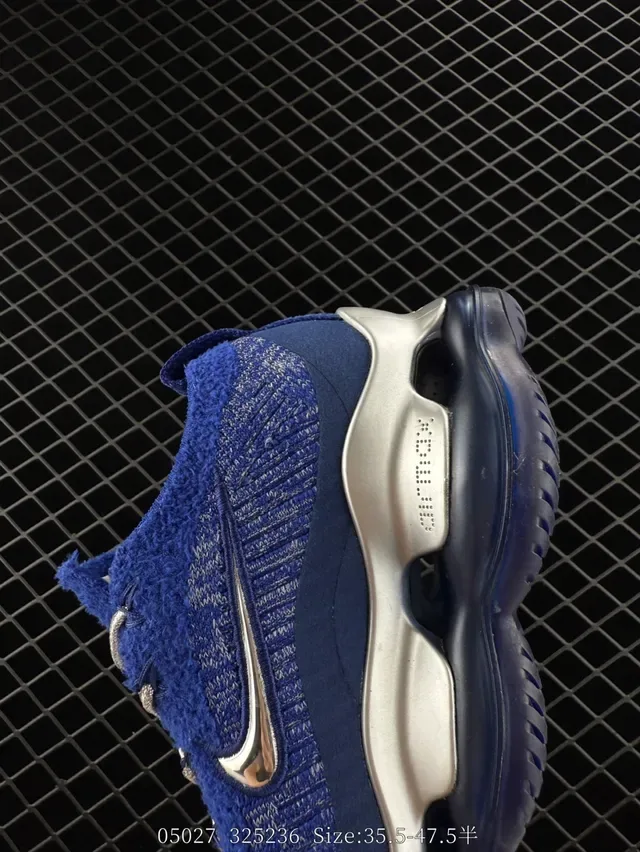 Nike Air Max 270 React Blue White Lifestyle Sneakers 3