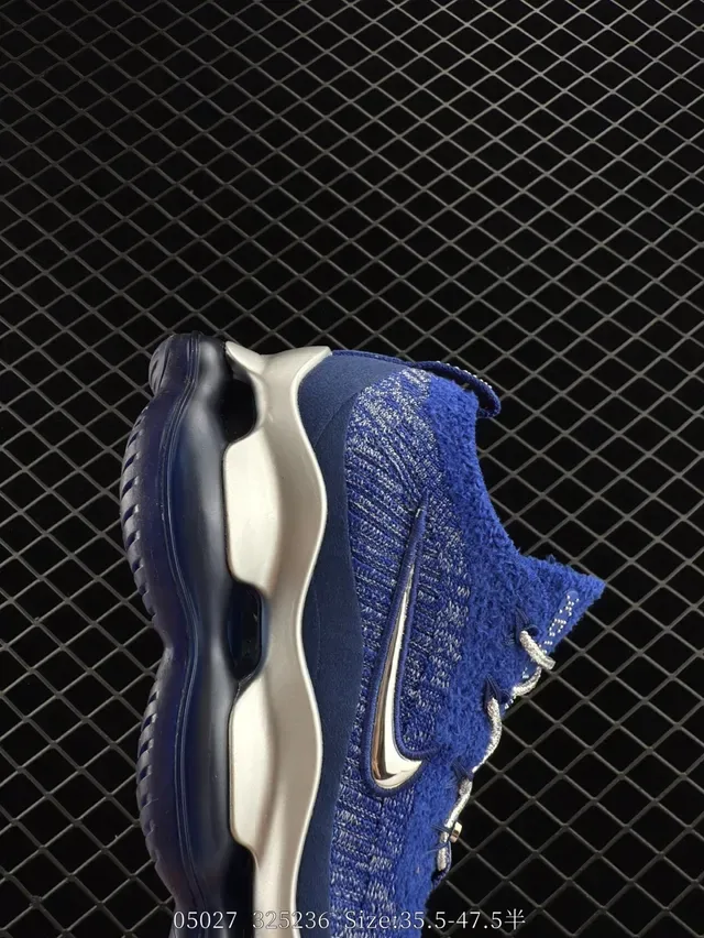Nike Air Max 270 React Blue White Lifestyle Sneakers 4