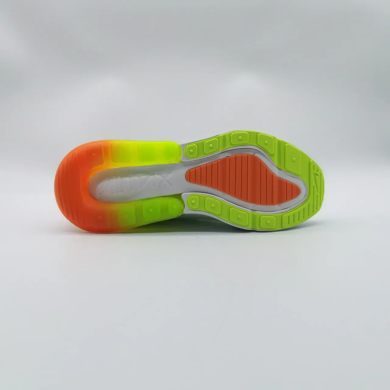 Nike Air Max 270 White Lime Orange Lifestyle Sneakers 2