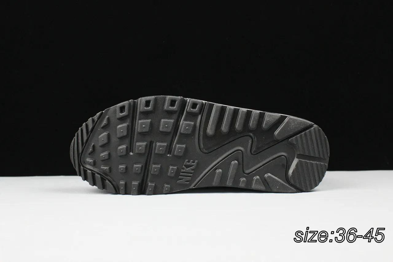 Nike Air Max 90 White Black Lifestyle Sneakers 17