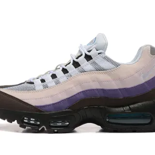 Nike Air Max 95 Beige Purple Brown Lifestyle Sneakers