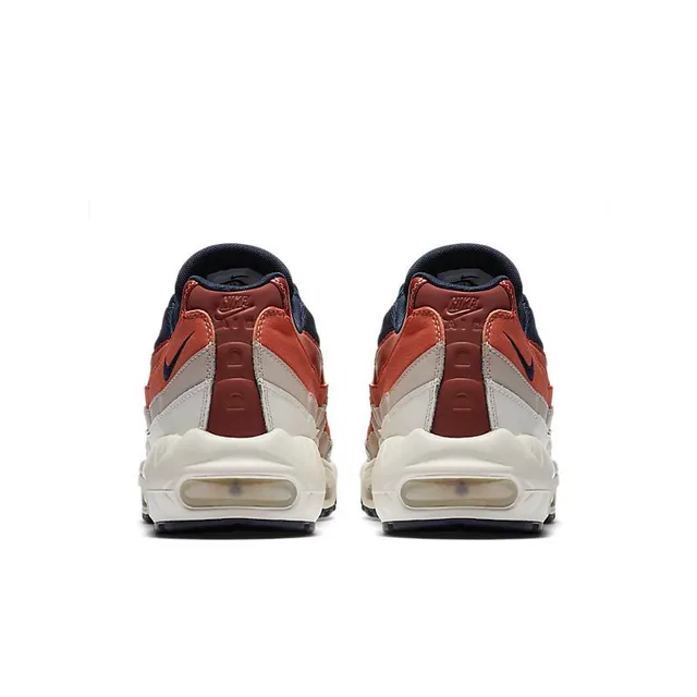 Nike Air Max 95 Navy Rust Orange Lifestyle Sneakers 2