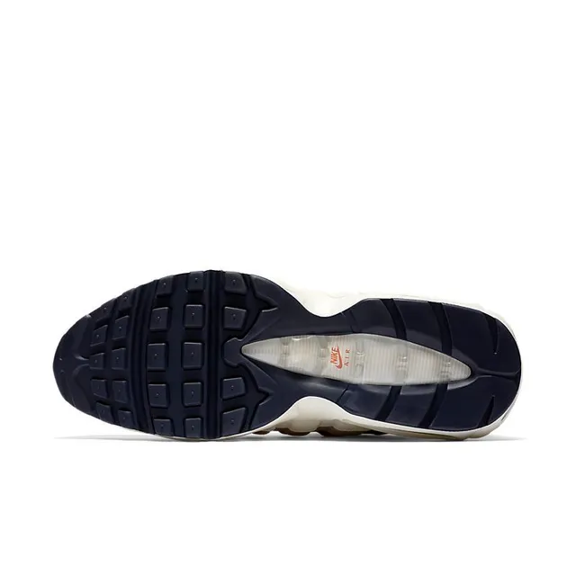 Nike Air Max 95 Navy Rust Orange Lifestyle Sneakers 6