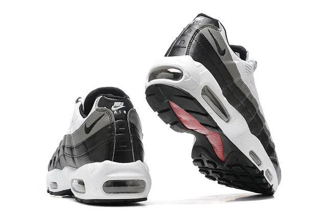 Nike Air Max 95 White Red Maroon Lifestyle Sneakers 14