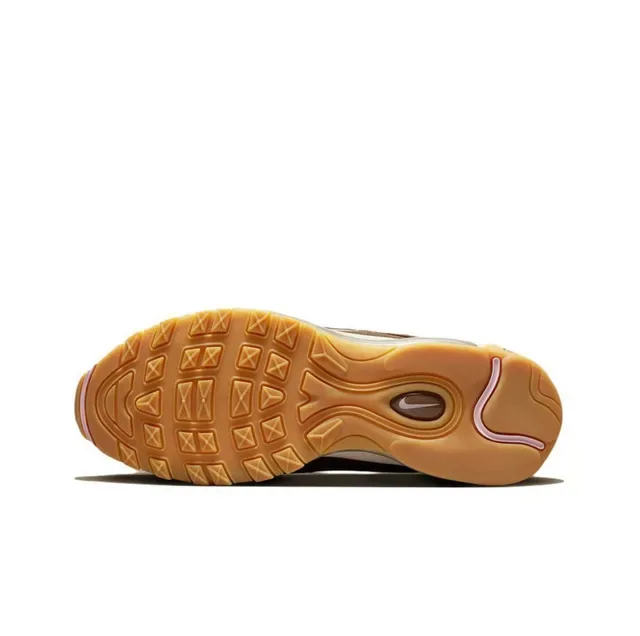 Nike Air Max 97 Brown and Cream Lifestyle Sneakers 9
