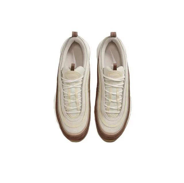 Nike Air Max 97 Brown and Cream Lifestyle Sneakers 11