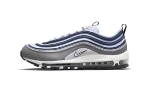 Nike Air Max 97 Gray Navy White Lifestyle Sneakers 2