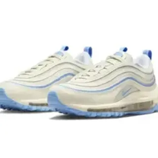 Nike Air Max 97 Off-White and Light Blue Lifestyle Sneakers