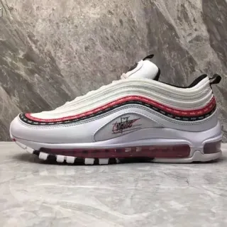 Nike Air Max 97 White Red Black Lifestyle Sneakers