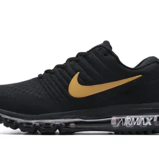 Nike Air Max Chaussures de course noires et dorées