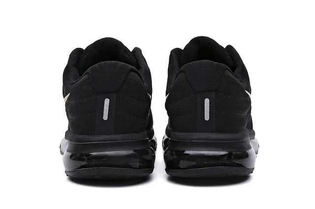 Nike Air Max Black and Gold Running Shoes 5