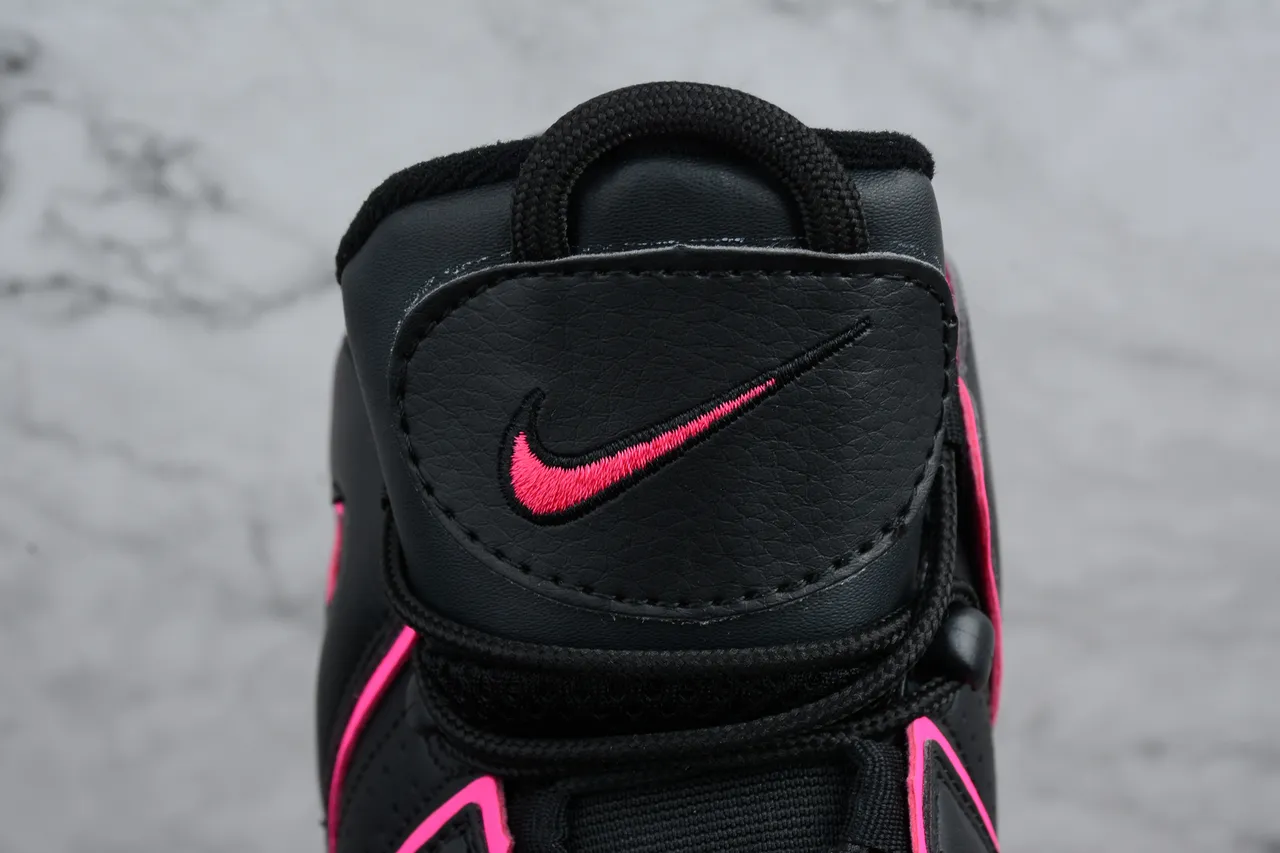 耐克 Air More Uptempo 黑粉篮球鞋 4