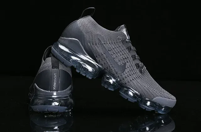 Nike Air VaporMax Chaussures de running noires Flyknit 9