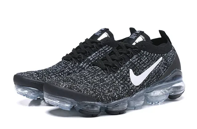 Nike Air VaporMax Noir Blanc Transparente Chaussures Lifestyle 7