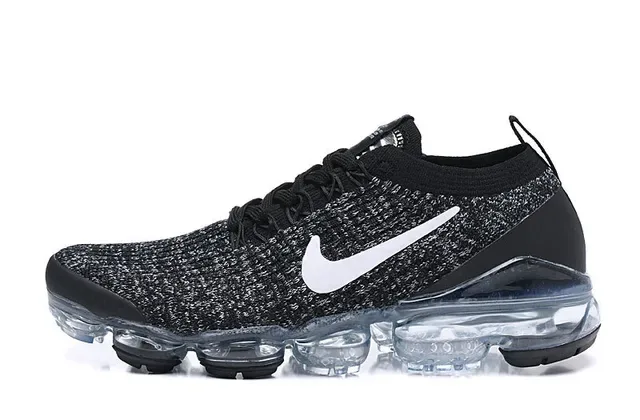 Nike Air VaporMax Noir Blanc Transparente Chaussures Lifestyle 8