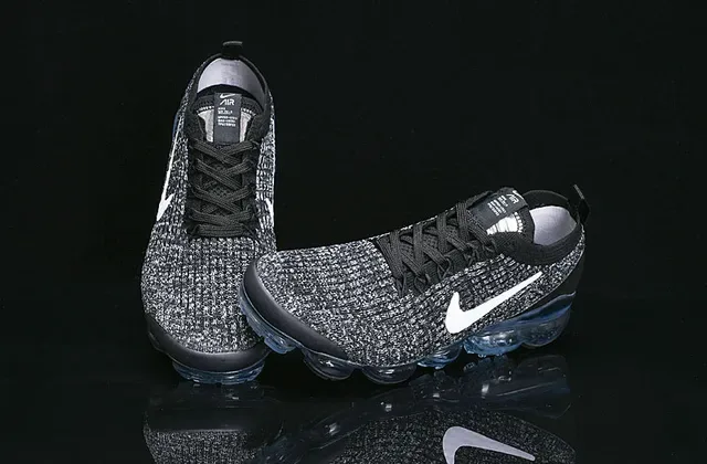 Nike Air VaporMax Noir Blanc Transparente Chaussures Lifestyle 10