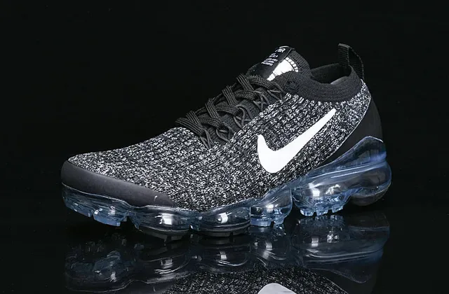 Nike Air VaporMax Noir Blanc Transparente Chaussures Lifestyle 16