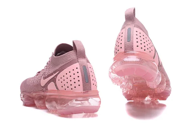 Nike Air VaporMax Flyknit 2 Dusty Pink Lifestyle Sneakers 3