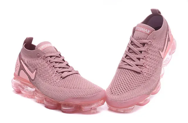 Nike Air VaporMax Flyknit 2 Dusty Pink Lifestyle Sneakers 4