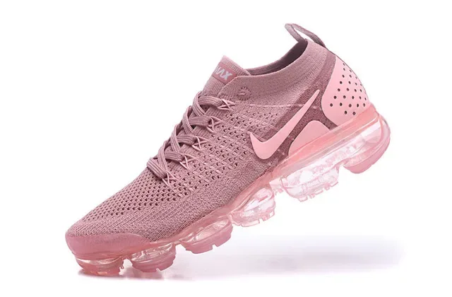 Nike Air VaporMax Flyknit 2 Dusty Pink Lifestyle Sneakers 5