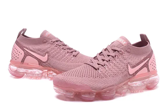 Nike Air VaporMax Flyknit 2 Dusty Pink Lifestyle Sneakers 6