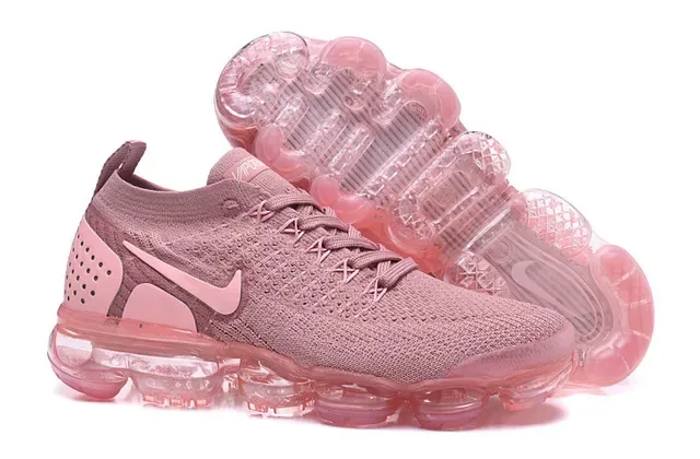Nike Air VaporMax Flyknit 2 Dusty Pink Lifestyle Sneakers 7