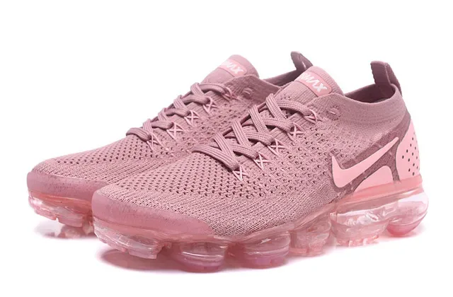Nike Air VaporMax Flyknit 2 Dusty Pink Lifestyle Sneakers 8